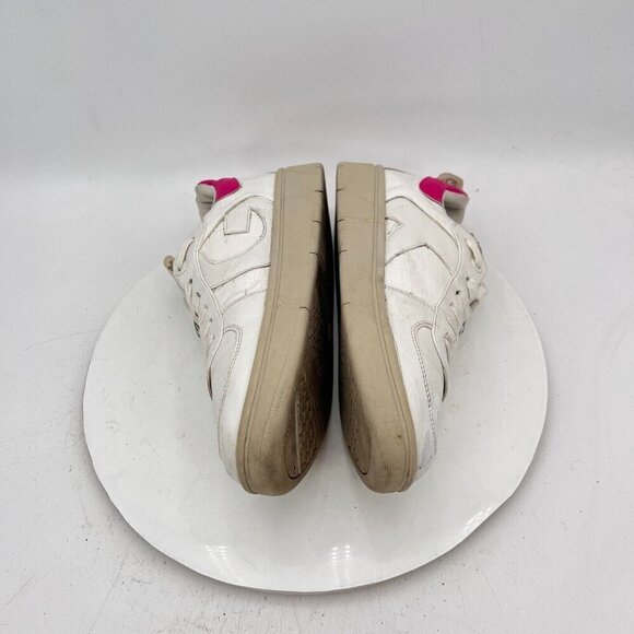 Kurt Geiger Women Size EU 40 US 9 White Red Leather G Logo Casual Shoes - Picture 8 of 14